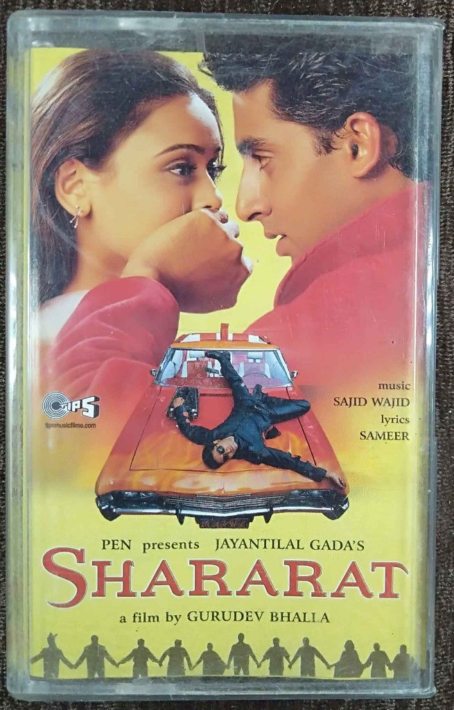 Shararat (2001) Sajid-Wajid Pre-Owned TIPS Audio Cassette