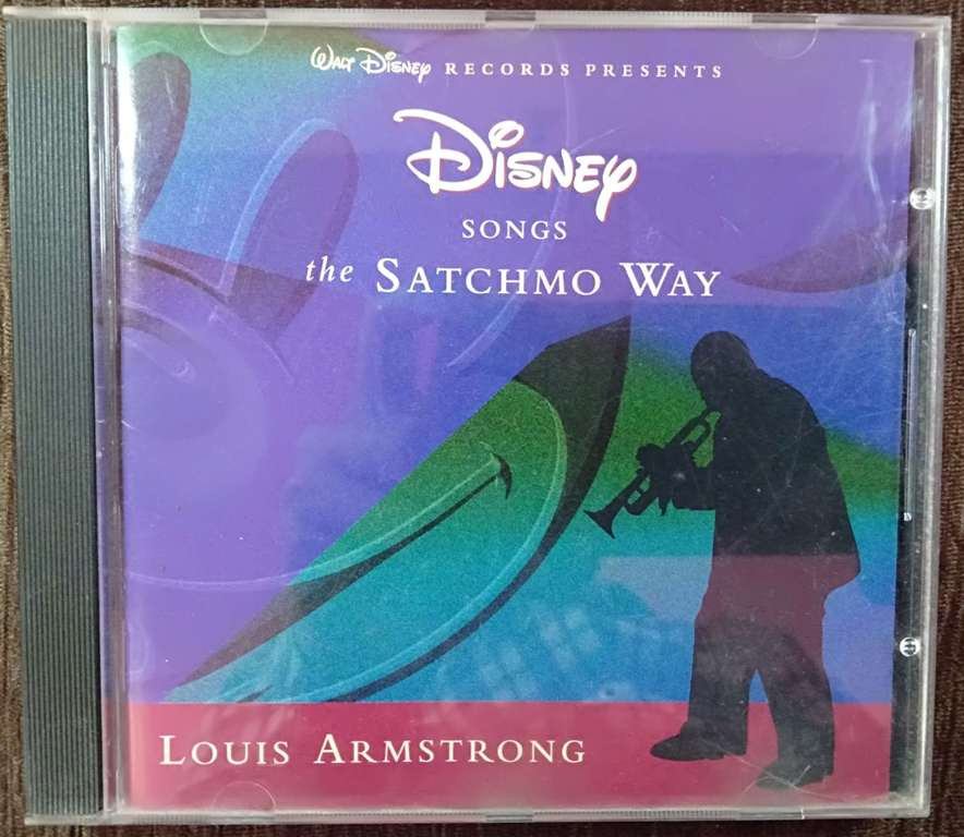 Louis Armstrong ‎– Disney Songs The Satchmo Way (1996) Album Pre-Owned Walt Disney Records Imported Audio CD