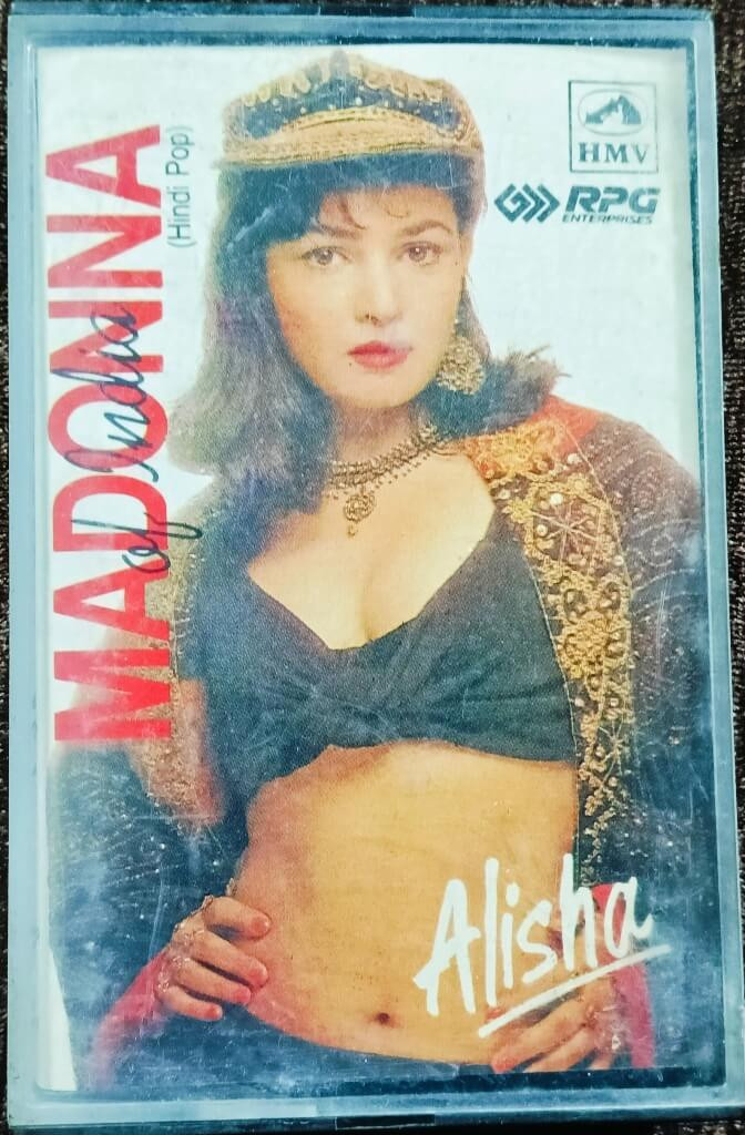 Alisha – Madonna Of India (1992) Hindi Pop Compilation Pre-Owned HMV Audio Cassette