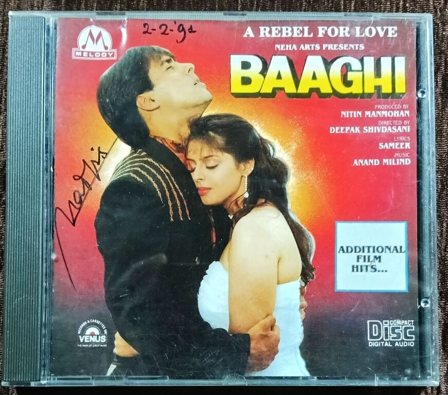 Baaghi (A Rebel For Love) (1990) Anand-Milind Pre-Owned Venus, Melody Imported Audio CD