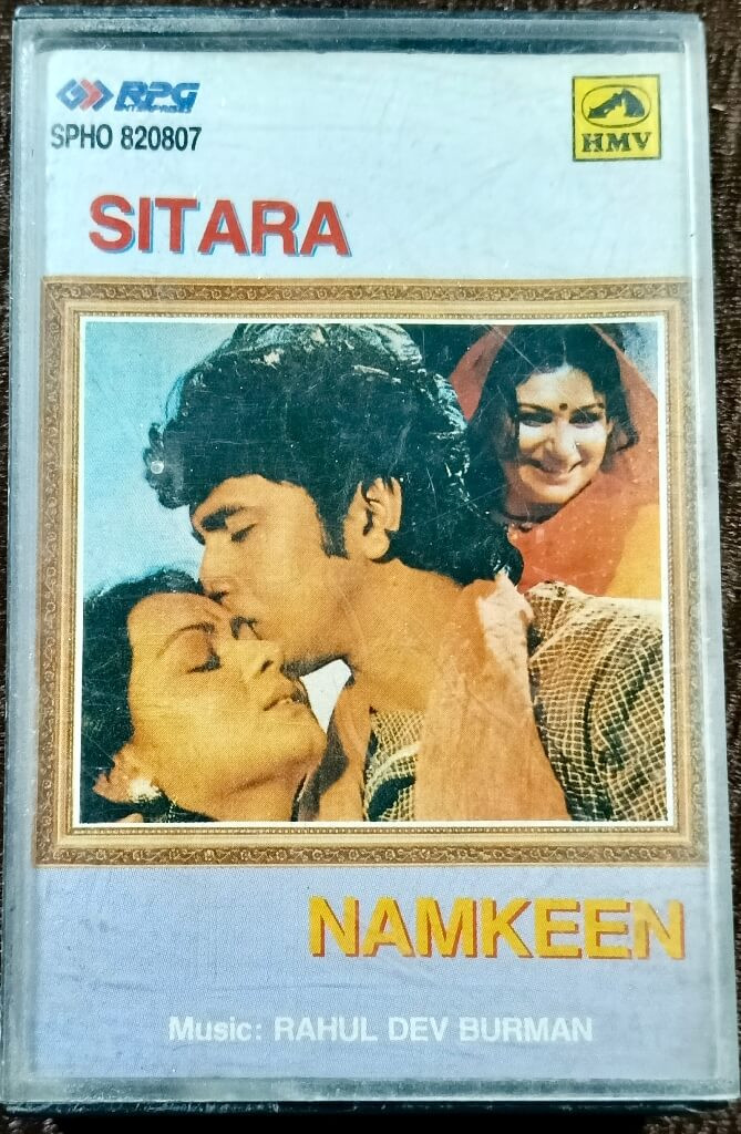 Sitara (1980) Rahul Dev Burman / Namkeen (1981) Rahul Dev Burman Pre-Owned HMV, RPG Audio Cassette
