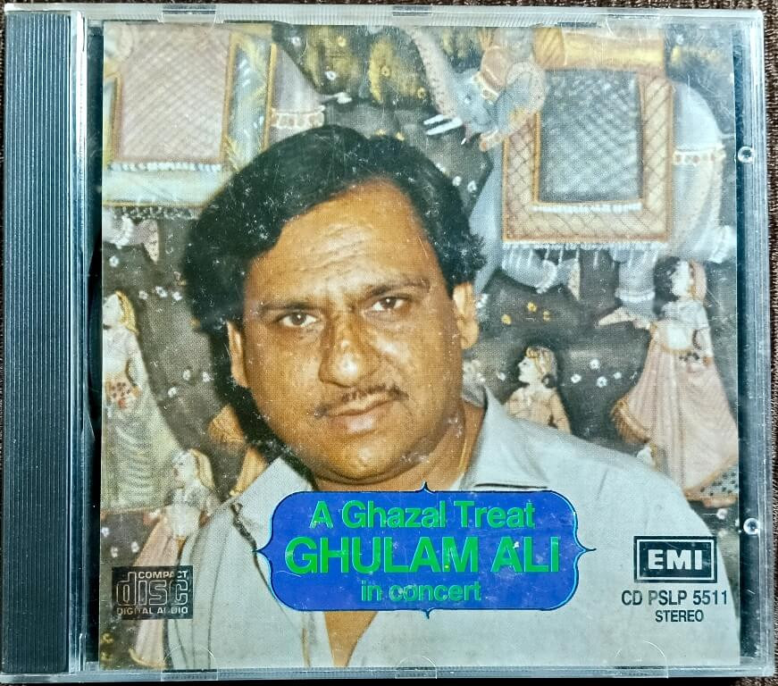 Ghulam Ali - A Ghazal Treat In Concert (1991) Pre-Owned EMI Imported Audio CD