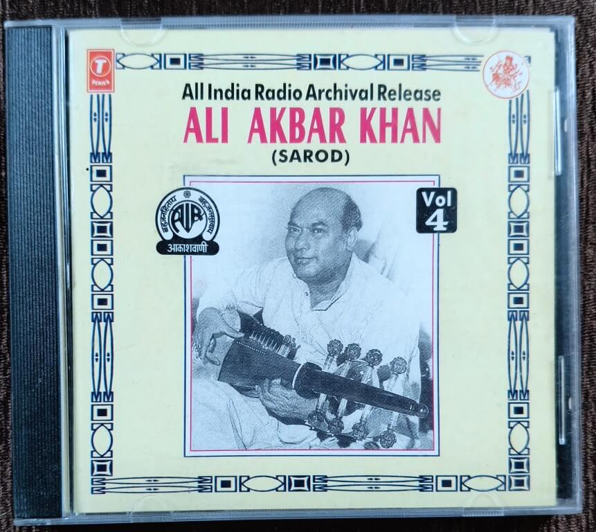 Ali Akbar Khan - Sarod - Vol 4 (1997) Pre-Owned T-Series Audio CD