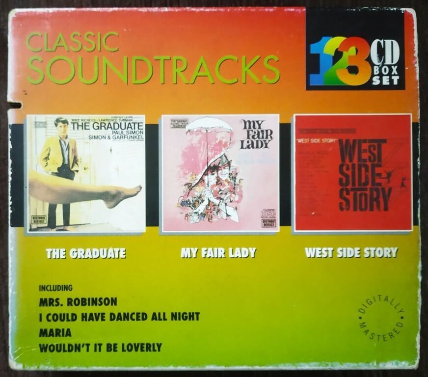 The Graduate, My Fair Lady ,Leonard Bernstein West Side Story (1964) Pre-Owned CBS, Sony Music Three Audio CD