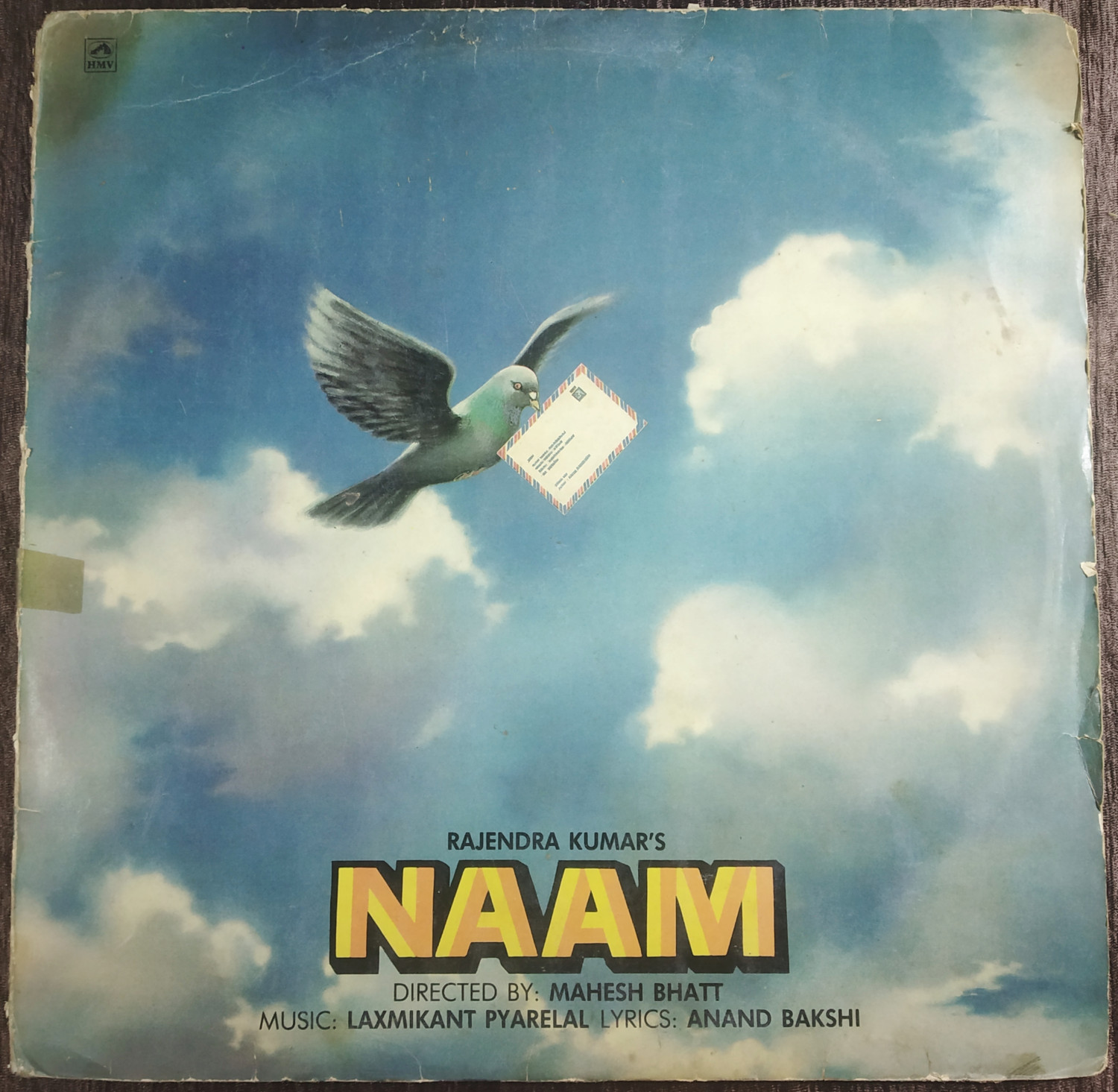 Naam (1986) Laxmikant-Pyarelal Pre-Owned Vinyl, 12" HMV LP Record
