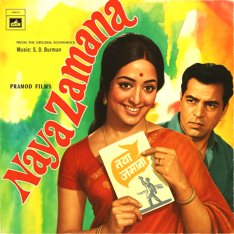 Naya Zamaana (1971) S.D. Burman Pre-Owned Odeon Vinyl, 7" SP Record