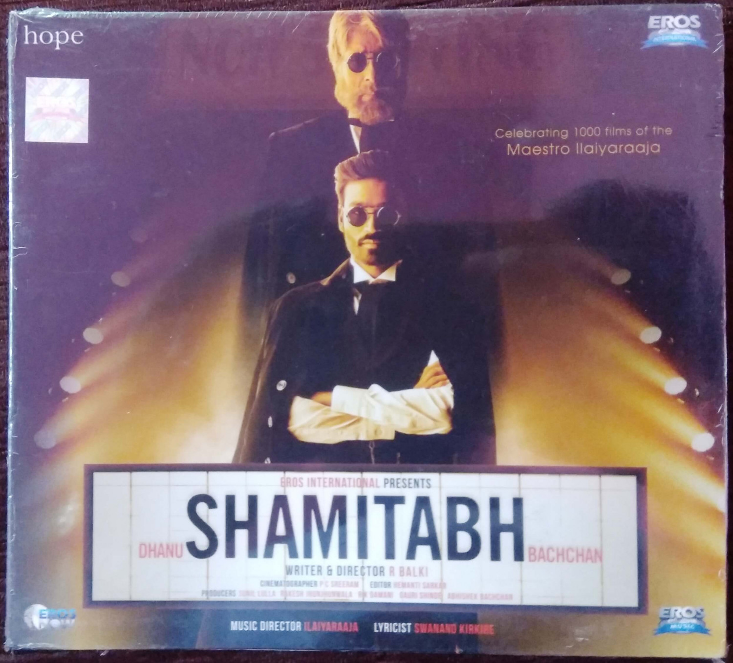 Shamitabh (2015) Ilaiyaraaja Pre-Owned Eros Audio CD