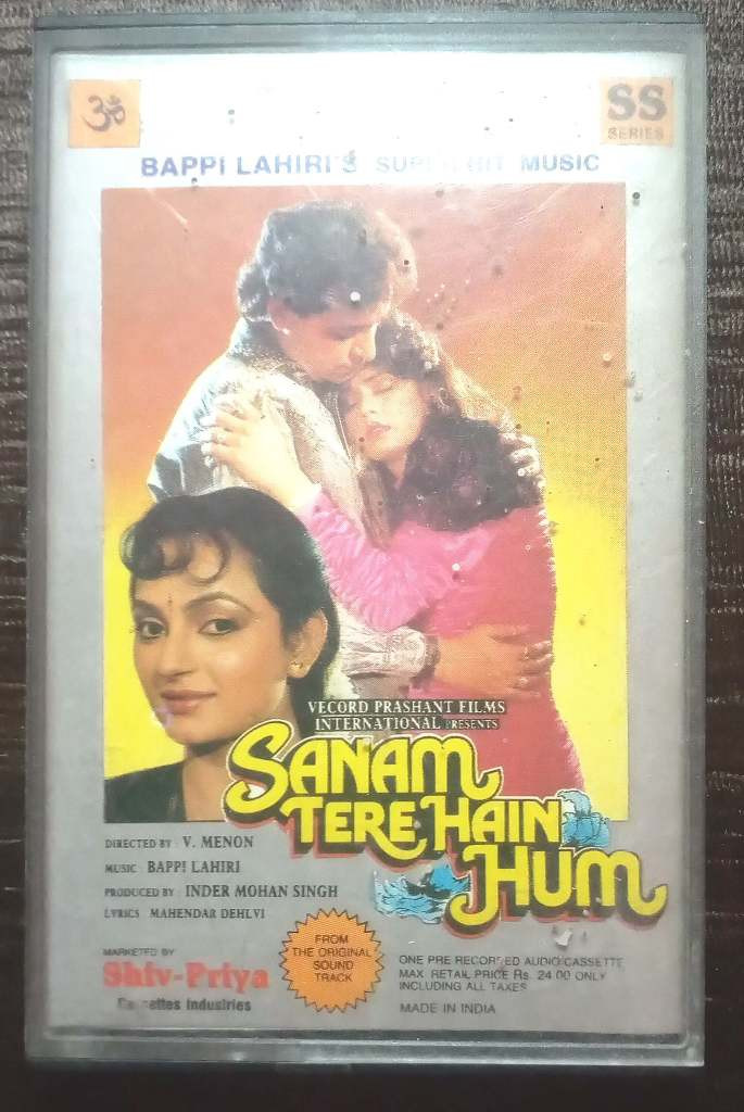 Sanam Tere Hain Hum (1991) Bappi Lahiri Pre-Owned SS Series Audio Cassette