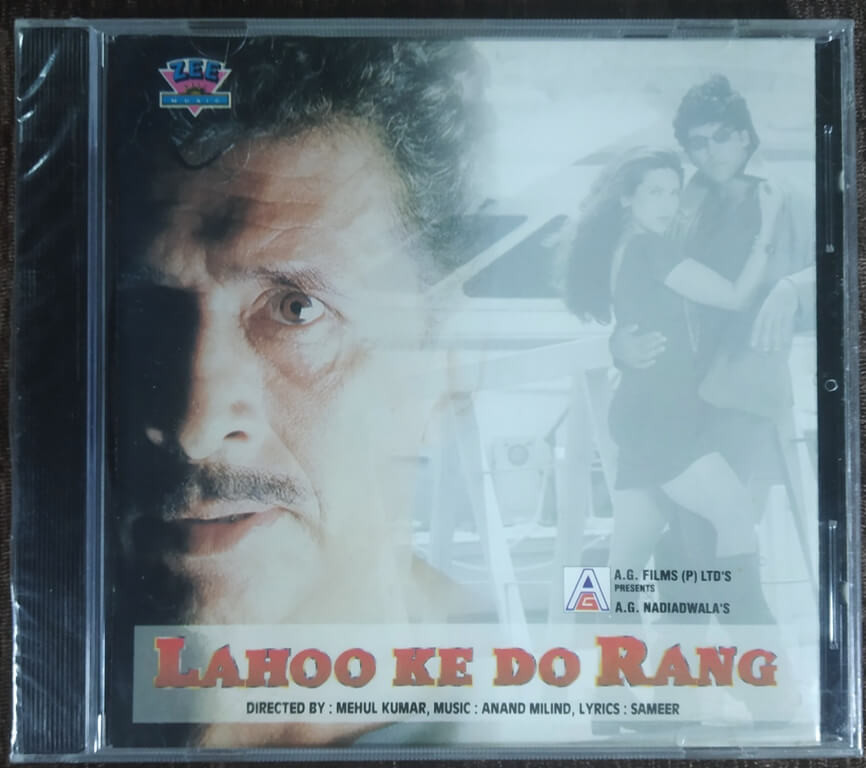 Lahoo Ke Do Rang (1997) Anand-Milind Owned Zee Music Audio CD