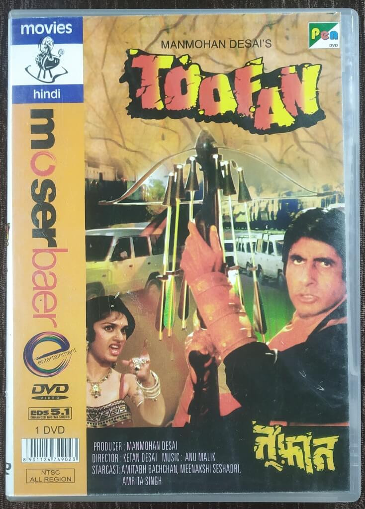 Toofan (1989) Ketan Desai Pre-Owned Moserbaer, Pen Single DVD