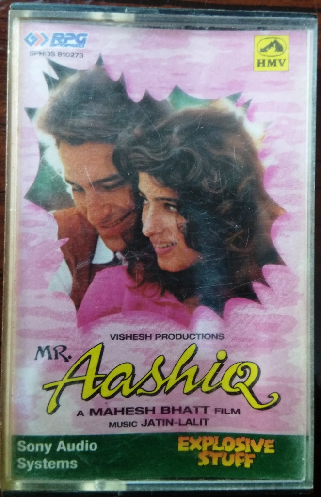 Mr. Aashiq (1996) Jatin-Lalit Pre-Owned HMV, RPG Audio Cassette