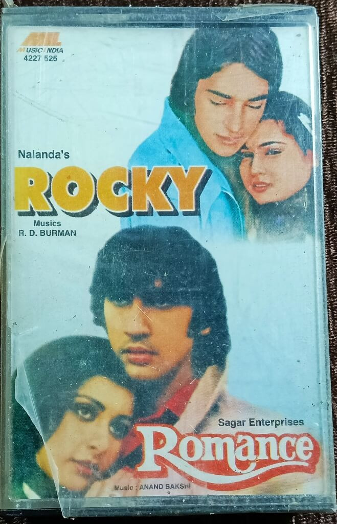 Rocky (1981) R.D. Burman / Romance (1983) R.D. Burman Pre-Owned Music India Audio Cassette