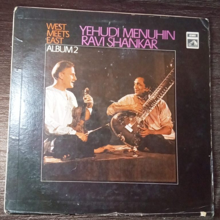 Ravi Shankar, Yehudi Menuhin – West Meets East - Album 2 (1968) Pre-Owned Vinyl, 12" LP Record