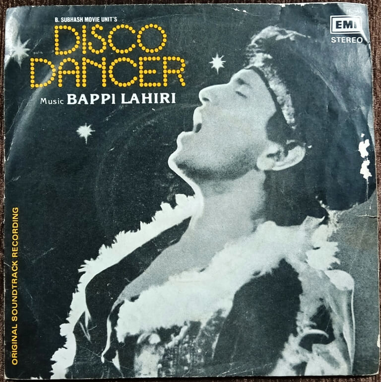 Disco Dancer (1982) Bappi Lahiri Pre-Owned HMV Vinyl, 7" EP Record