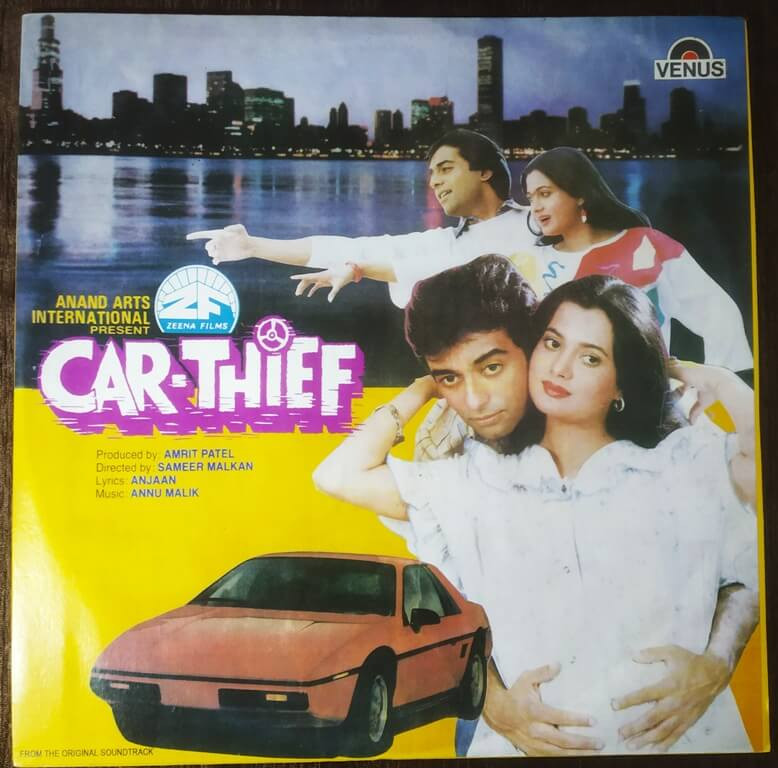 Car Thief (1987) Annu Malik Pre-Owned Vinyl, 12" LP Record