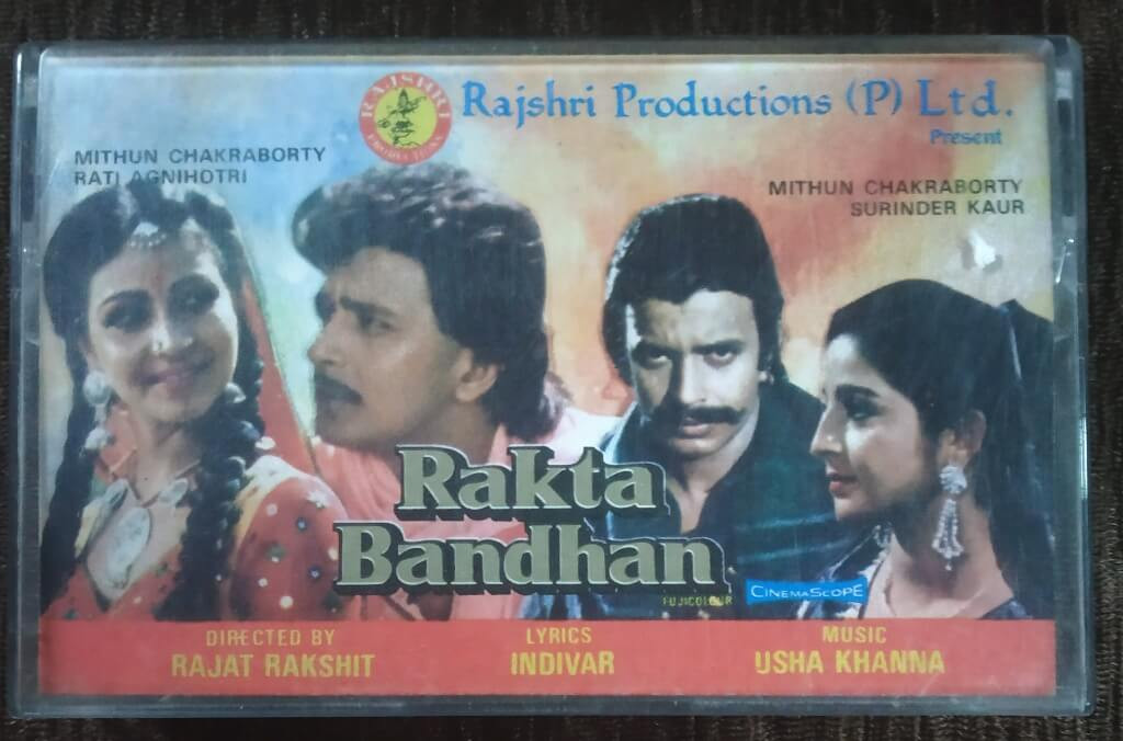 Rakta Bandhan (1984) Usha Khanna Pre-Owned Rajshri Pictures Audio Cassette