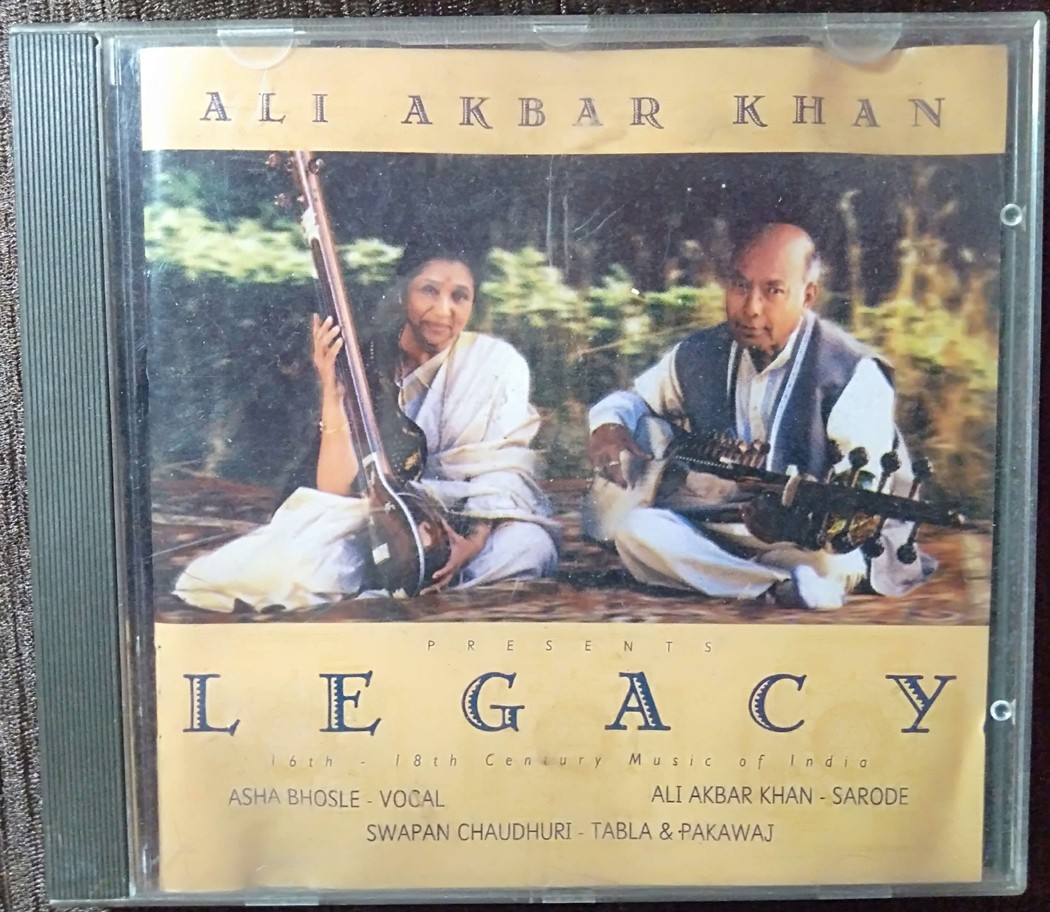 Ali Akbar Khan - Legacy (1996) Ali Akbar Khan Pre-Owned Music Today, AMMP/BMI Audio CD