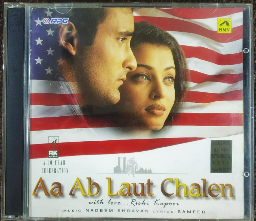 Aa Ab Laut Chalen (1998) Nadeem-Shravan Pre-Owned Sa Re Ga Ma, RPG, HMV Double Audio CD
