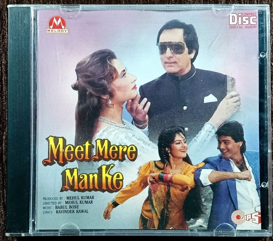 Meet Mere Man Ke (1991) Babul Bose Pre-Owned Melody Audio CD