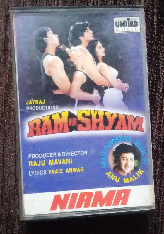 Ram Aur Shyam (1996) Anu Malik Pre-Owned United Music Audio Cassette
