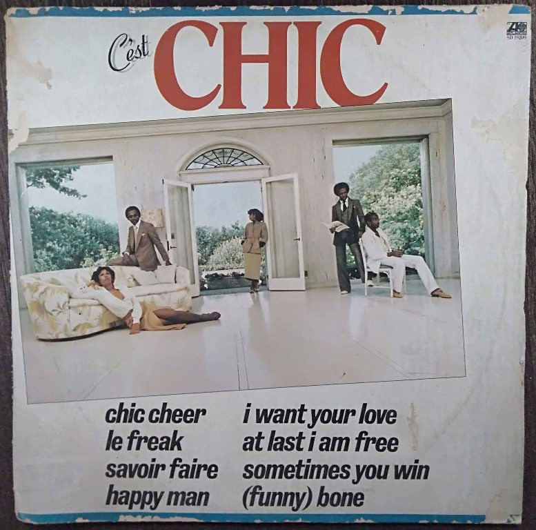 Chic - C'est Chic (1978) Album Pre-Owned Vinyl, 12" LP Record