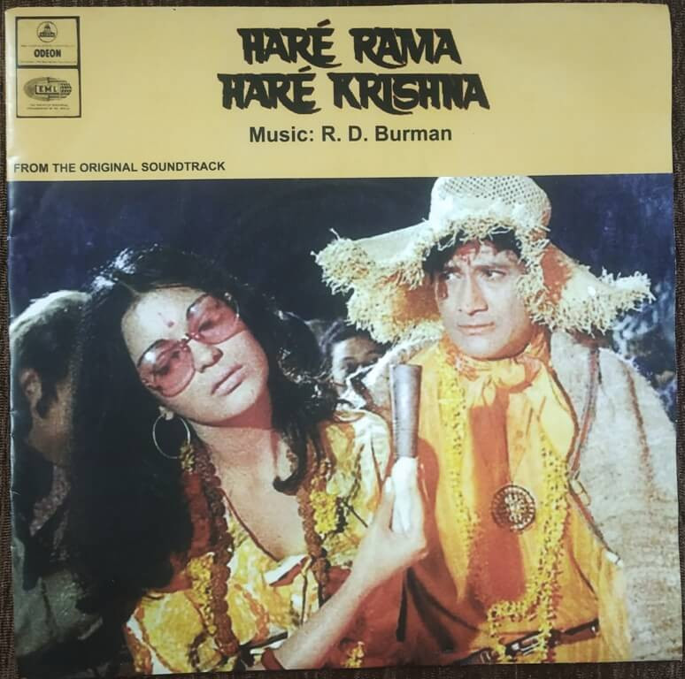 Hare Rama Hare Krishna (1971) R. D. Burman Pre-Owned Vinyl, 7" Odeon SP Record