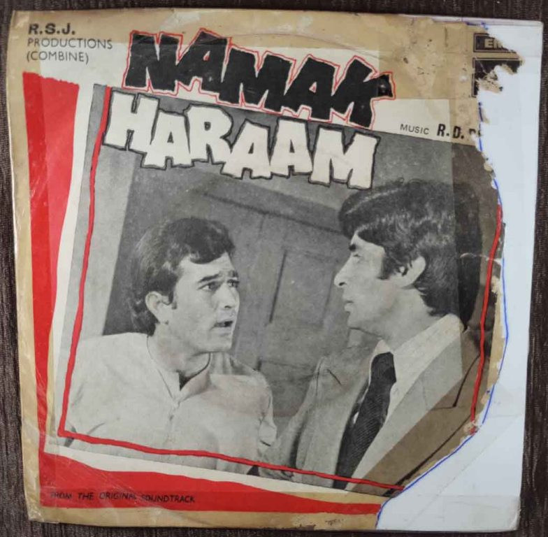 Namak Haraam (1973) Rahul Dev Burman Pre-Owned Vinyl, 7" EP Record