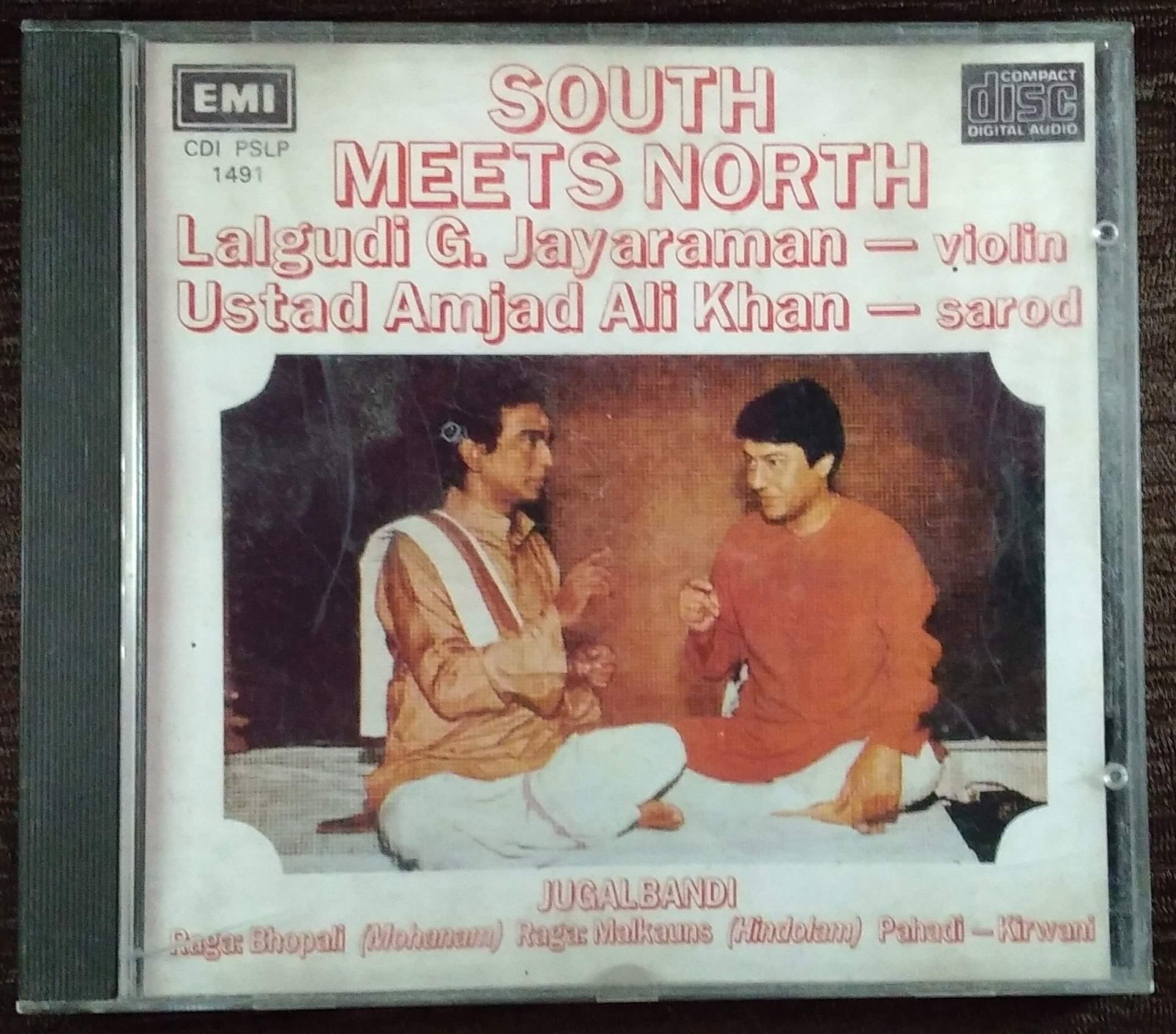 South Meets North (Jugalbandi) (1988) Lalgudi G. Jayaraman Pre-Owned EMI Audio CD