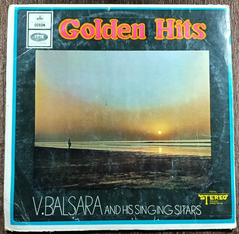 V. Balsara & His Singing Sitars – Golden Hits (1971) Instrumental Pre-Owned Vinyl, Odeon 12" LP Record