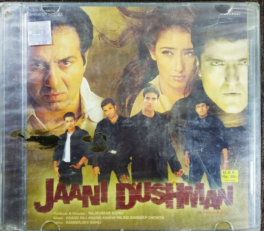 Jaani Dushman (2002) Anand-Milind, Anand Raaj Anand, Sandeep Chowta Pre-Owned Universal Audio CD