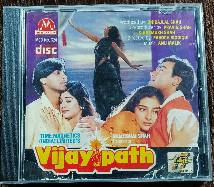 Vijaypath (1994) Anu Malik Pre-Owned Melody-Time Audio Imported Audio CD