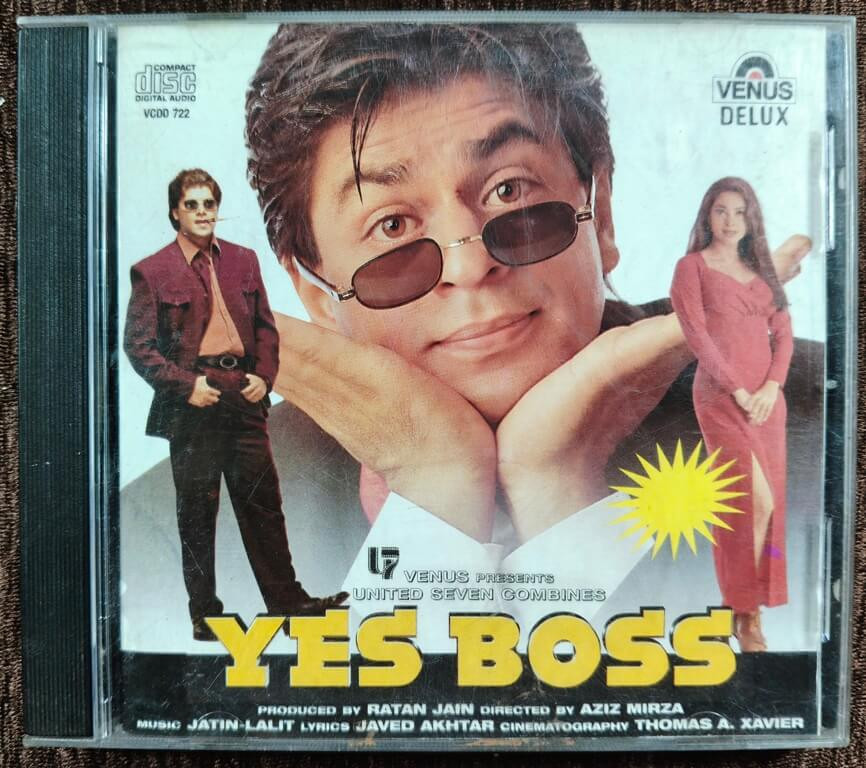 Yes Boss (1997) Jatin-Lalit Pre-Owned Venus Audio CD
