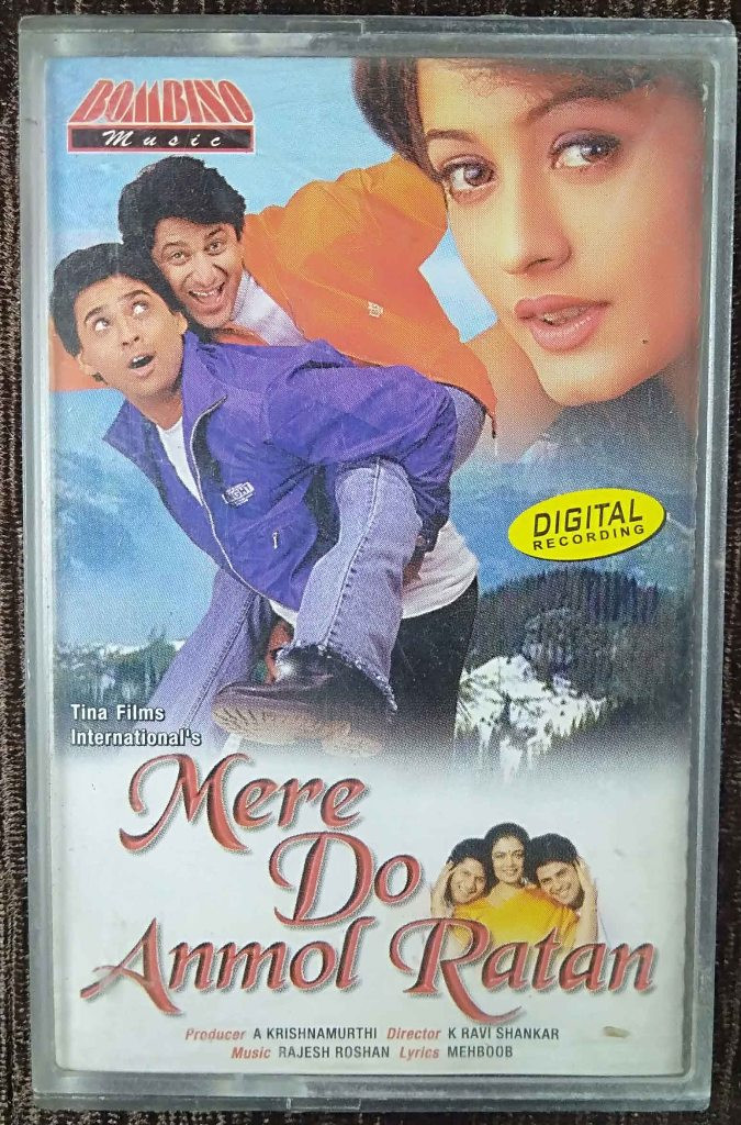 Mere Do Anmol Ratan (1998) Rajesh Roshan Pre-Owned Bombino Music Audio Cassette