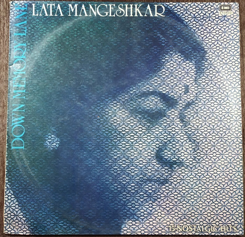 Lata Mangeshkar – Down Memory Lane (1981) Hindi OST Compilation Pre-Owned Vinyl, 12" LP Record