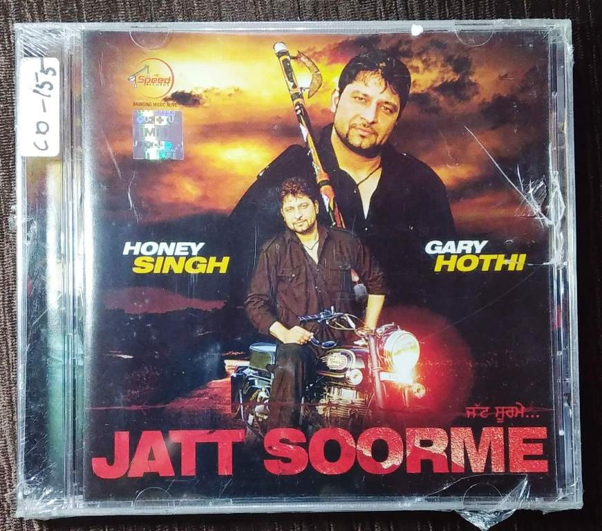 Honey Singh & Gary Hothi - Jatt Soorme Honey Singh Pre-Owned Speed Records Audio CD