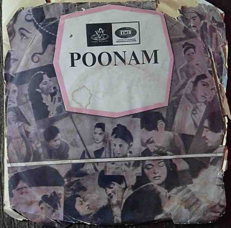 Poonam (1952) Shankar-Jaikishan Pre-Owned Vinyl, 7" EP Record