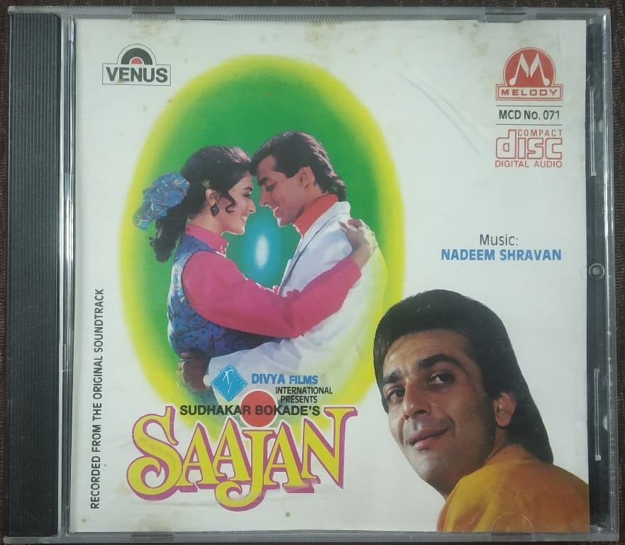 Saajan (1991) Nadeem-Shravan Pre-Owned Melody  Imported Audio CD