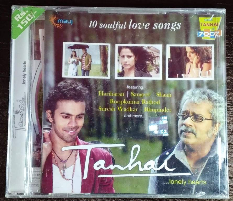 Tanhai - Lonely Hearts (2007) Shamir Tandon Pre-Owned Mauj Audio CD