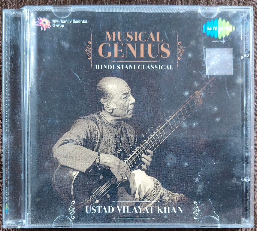 Ustad Vilayat Khan - Musical Genius - Hindustani Classical (2015) Ustad Vilayat Khan Pre-Owned Sa Re Ga Ma Audio CD