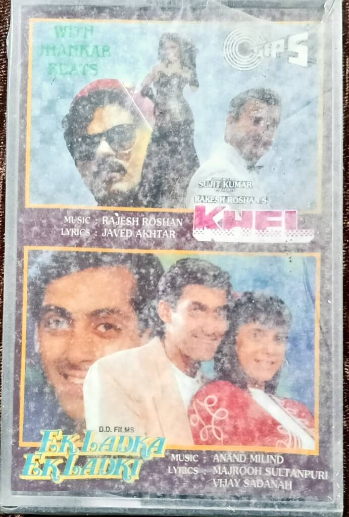 Khel (1992) Rajesh Roshan – Ek Ladka Ek Ladki (1992) Anand-Milind Pre-Owned Tips Audio Cassette