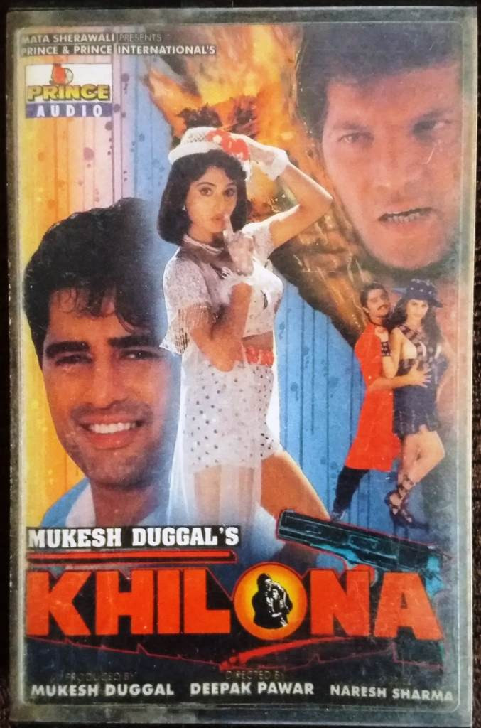 Khilona (1995) Naresh Sharma Pre-Owned Tarana Music, Prince Audio Audio Cassette