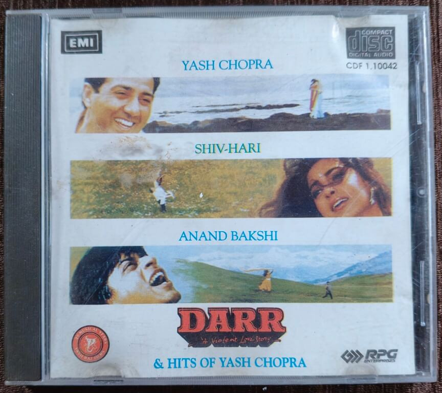 Darr (1993) Shiv-Hari / Hits Of Yash Chopra Laxmikant-Pyarelal, Khaiyyam & Shiv-Hari Pre-Owned Imported Audio CD