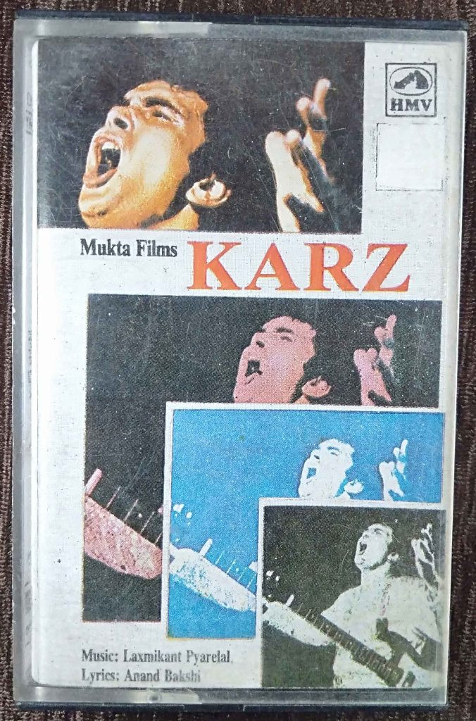 Karz (1980) Laxmikant-Pyarelal Pre-Owned HMV Audio Cassette