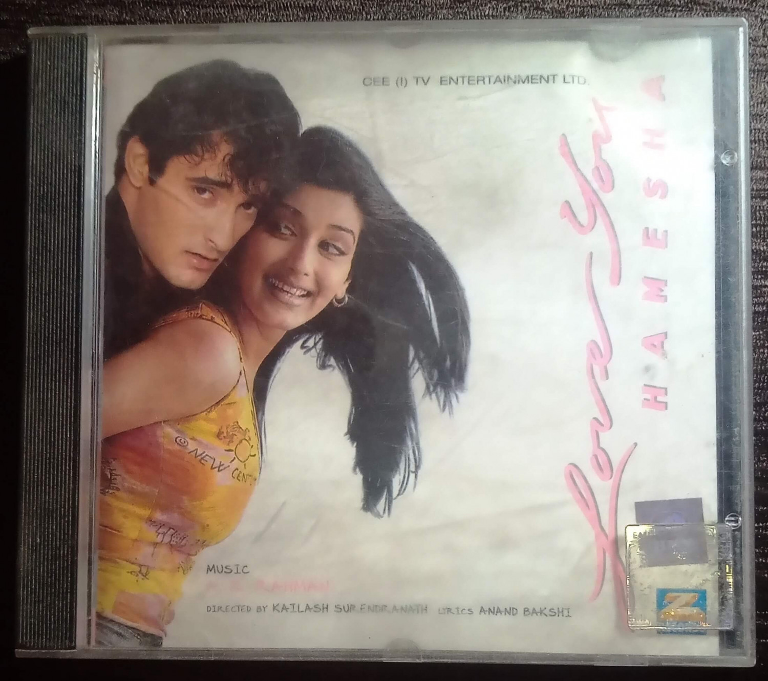 Love You Hamesha (2000) A.R. Rahman Pre-Owned Sa Re Ga Ma, Zee Records Audio CD