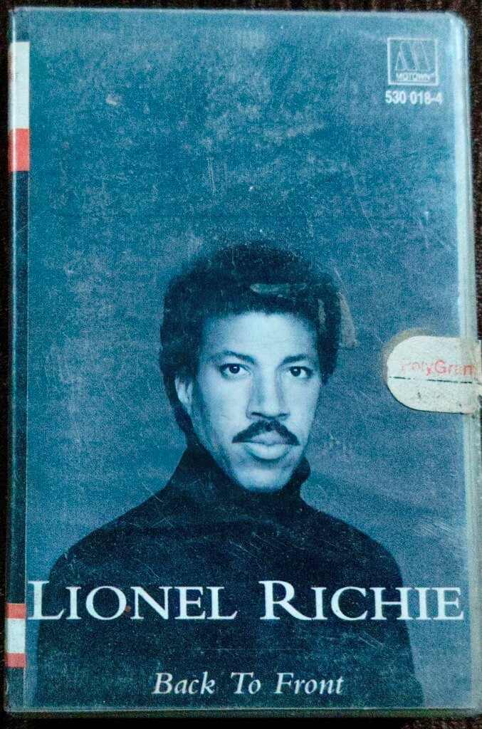 Lionel Richie – Back To Front (1992) Pop Soul R&B Compilation Western Music Pre-Owned Music India - Motown Audio Cassette