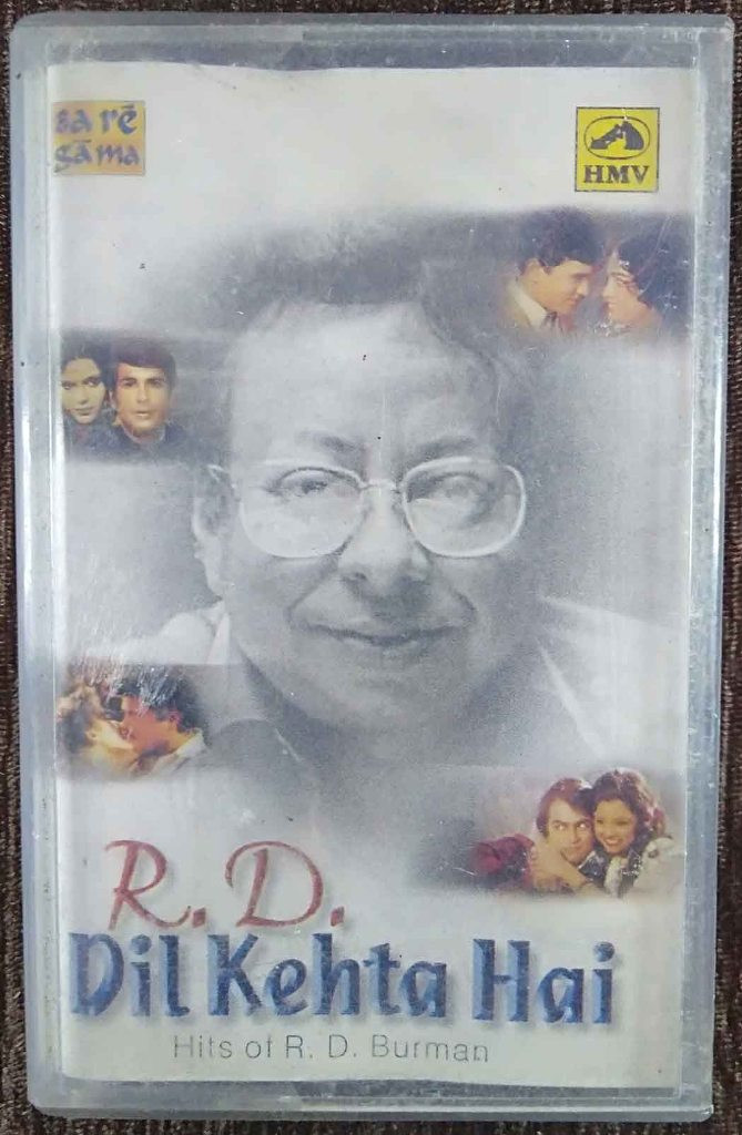 R.D. Burman - Dil Kehta Hai - Hits Of R.D. Burman Vol 1 & 2 (2001) R.D. Burman Pre-Owned SA RE GA MA, HMV Double Audio Cassette