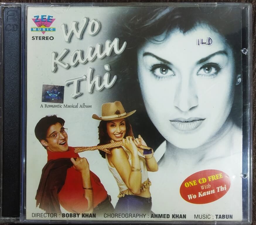 Tabun – Wo Kaun Thi (1998) Tabun Non-Filmy Hindi Album Pre-Owned Zee Music Duble Set Audio CD