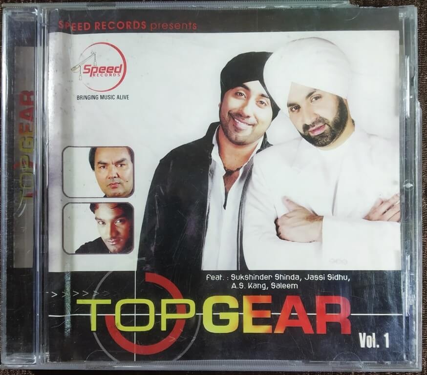 Top Gear - Vol 1 (2005) Sukshinder Shinda Pre-Owned Speed Records Audio CD