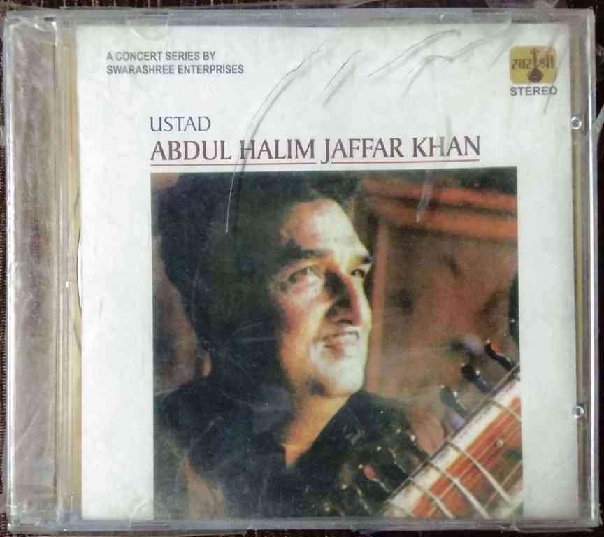 Instrumental Sitar From Ustad Abdul Halim Jaffar Khan (2008) Pre-Owned Swar Shree Stereo Audio CD