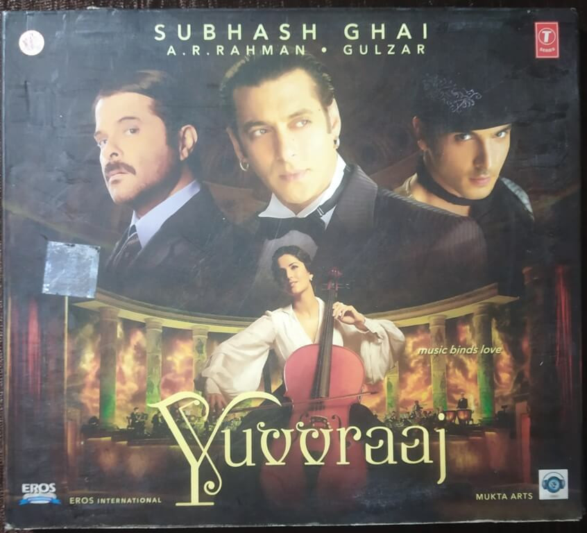 Yuvvraaj (2008) A.R. Rahman Pre-Owned T-Series Audio CD